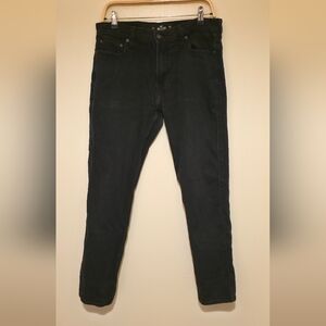 Men's Hollister Black Slim Straight Advanced Stretch Jeans